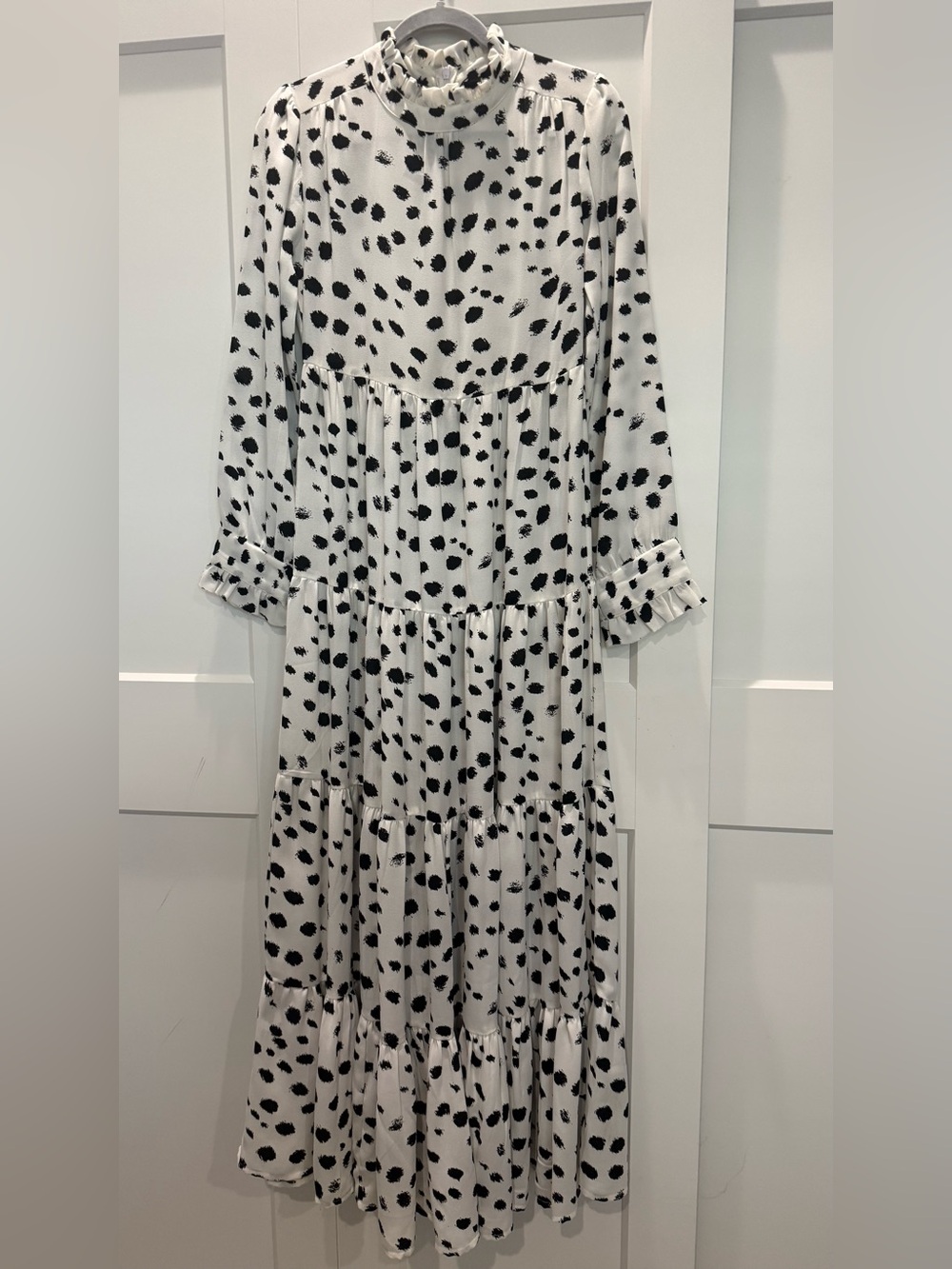 Black & White  Maxi Dress -
